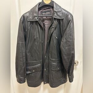 Wilsons Leather Black Men's Jacket